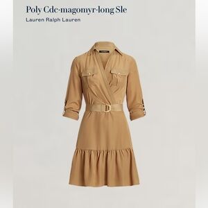 Poly Cdc-magomyr-long Sle
Lauren Ralph Lauren dress. Size 6